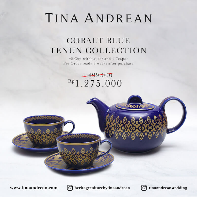 Cobalt Blue Tenun Collection